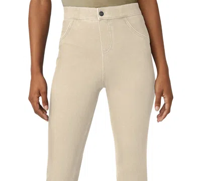 Hue Women's High-rise Denim Baby Bootcut Leggings In Neutral