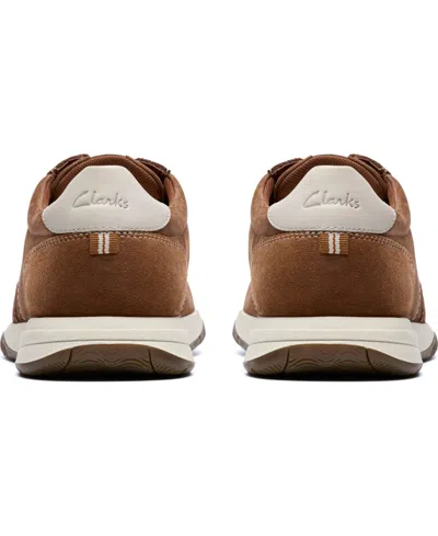 Clarks Men's Townview Casual Lace Up Sneakers In Brown