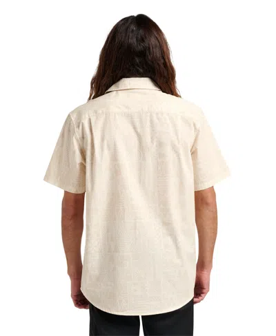 Quiksilver Men's Makaha Classic Short Sleeve Shirt In White