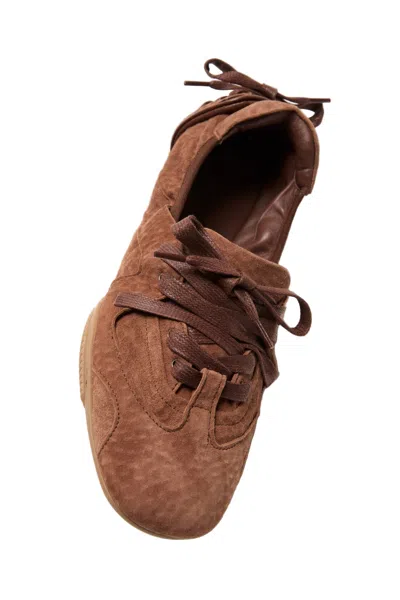Acne Studios Lace-up Shoes In Brown