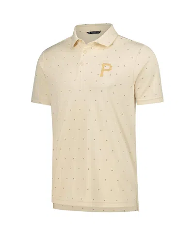 Levelwear Men'sâ Cream St. Louis Cardinals Vision Polo Shirt In Neutral