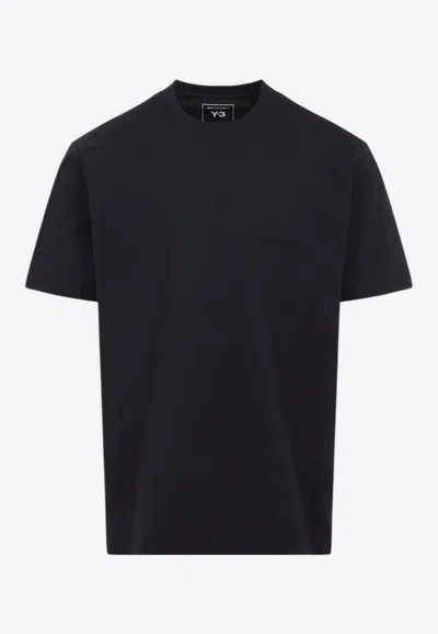 Y-3 M Wo Ss Tee In Black