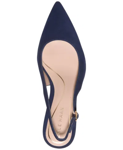 Cole Haan Women's Hansell Slingback Pumps In Blue