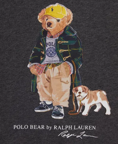 Polo Ralph Lauren Kids Polo Bear Crewneck Sweatshirt In Multi