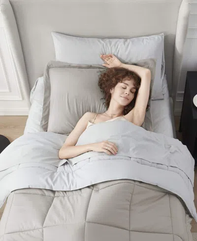 Nestl Luxury Soft Reversible 5-pc. Comforter Set, Twin Xl In White