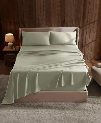 Nestl Premier Collection Deep Pocket 4 Piece Sheet Set, Full In Green