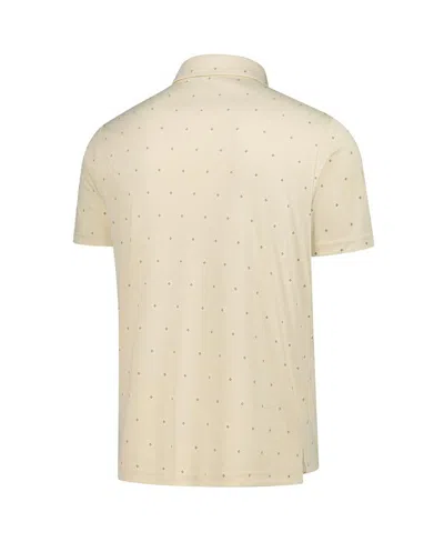 Levelwear Men'sâ Cream St. Louis Cardinals Vision Polo Shirt In White