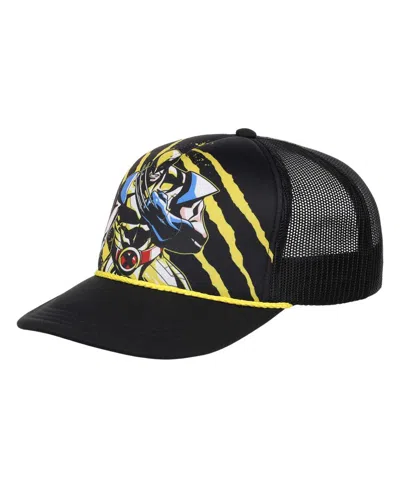 Lids Men's Black Wolverine Big Front Foam Trucker Adjustable Hat In Black