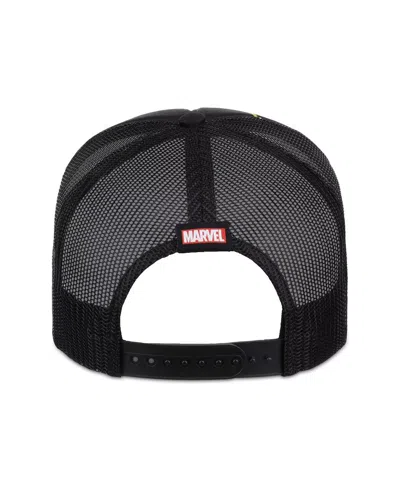 Lids Men's Black Wolverine Big Front Foam Trucker Adjustable Hat In Black
