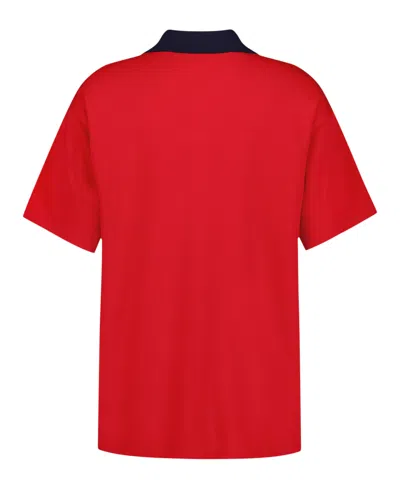 Tommy Hilfiger Big Boys S-xl Chest Stripe Polo Shirt In Red