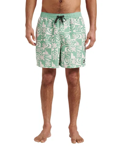 Quiksilver Men's Everyday Volley Terra Swim Shorts In Green