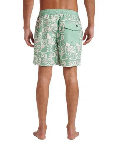 Quiksilver Men's Everyday Volley Terra Swim Shorts In Green