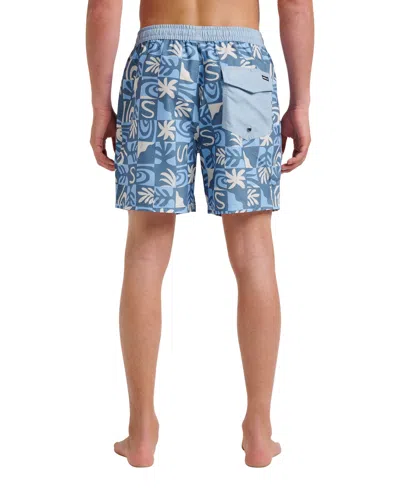 Quiksilver Men's Everyday Volley Terra Swim Shorts In Blue