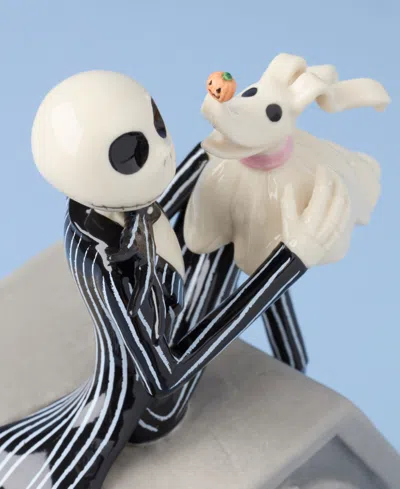 Lenox Nightmare Before Christmas Covered Candy Jar In Multi