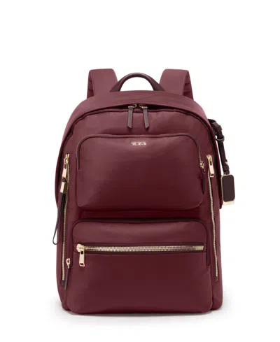Tumi Nylon Celina Backpack In Burgundy