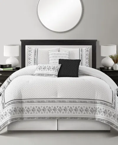 Stratford Park Galilea Geometric 7-pc. Comforter Set, California King In Multi