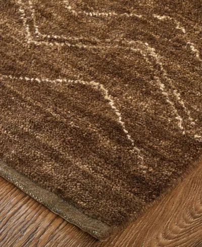 Feizy Agape 69haf 8'6"x11'6" Area Rug In Brown