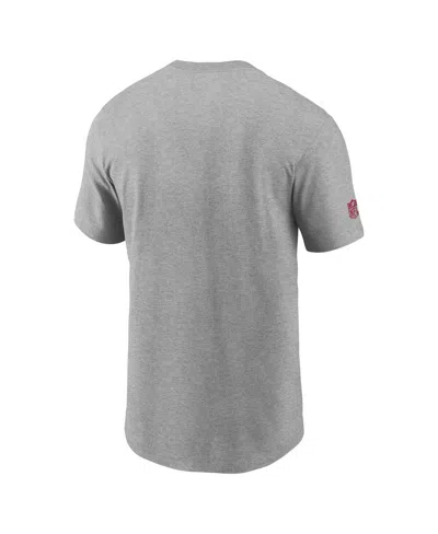 Nike Heather Gray Arizona Cardinals Sideline Performance T-shirt In Gray
