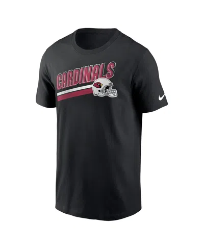 Nike Men's Black Arizona Cardinals Essential Blitz Lockup T-shirt In Black