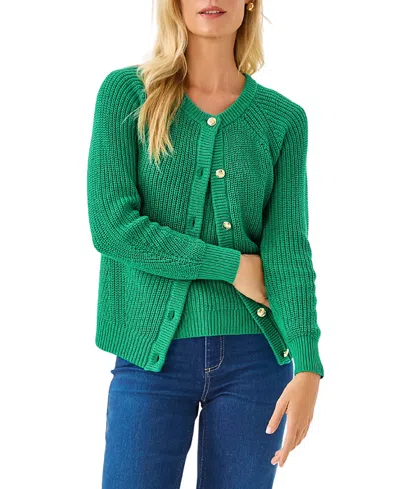 Lilly Pulitzer Bristow Cardigan In Green