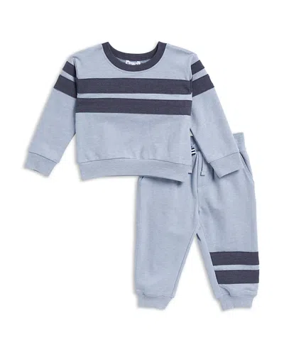 Splendid Boys' Up In The Clouds Sweatshirt & Jogger Pants Set - Little Kid In Multi