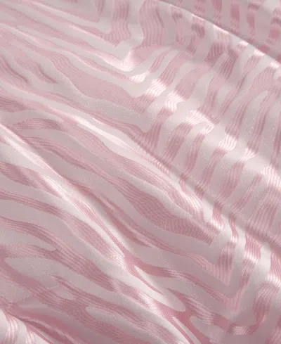 Juicy Couture Sparkle Zebra Jacquard 2-pc. Comforter Set, Twin/twin Xl In Pink