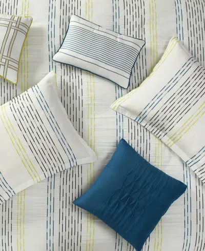 Stratford Park Merida Stripes 7-pc. Comforter Set, California King In Multi