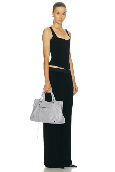 Balenciaga Shoulder Bags Stud Embellishment In Gray