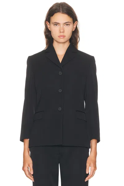 The Row Eudora Jacket In Black
