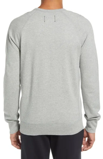 Reigning Champ Midweight Terry Standard Crewneck Sweatshirt In Gray