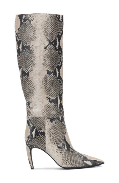 Vince Camuto Brigitte Pointed Toe Knee High Boot In Multi