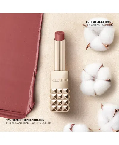 Valentino Spike  Buttery Matte Lipstick Dramatic Brown 1.6 Oz/28.3 G