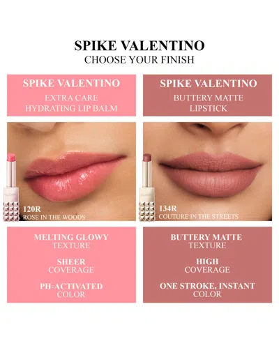 Valentino Spike  Buttery Matte Lipstick Dramatic Brown 1.6 Oz/28.3 G