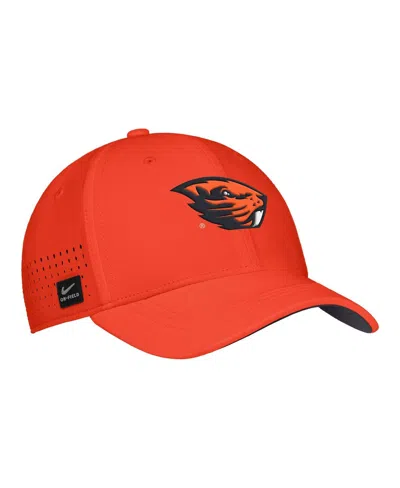 Nike Men's Orange Oregon State Beavers 2025â On-field Performance Flex Hat In Orange