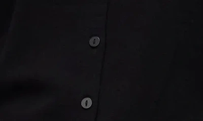 Vero Moda Women's Crewneck Cardigan In Black