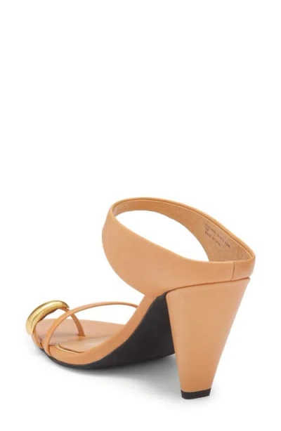 Rebecca Minkoff Toe Ring Pointed Toe Slide Sandal In Neutral