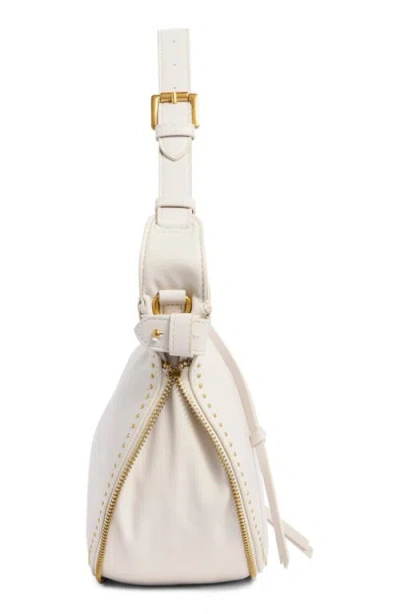 Steve Madden Ally Studded Shoulder Bag In Gray