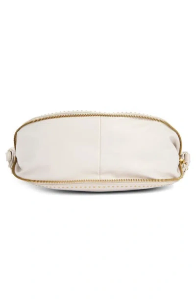 Steve Madden Ally Studded Shoulder Bag In Gray