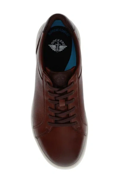 Dockers Mens Bowen Lightweight Casual Sneaker In Brown