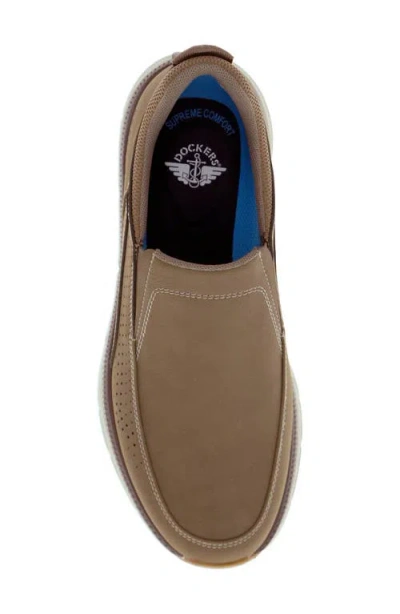 Dockers Mens Go-time Active Rebound Slip-on Sneaker In Brown