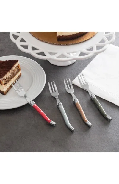 French Home Laguiole 4-piece Cake Fork Set In Multi