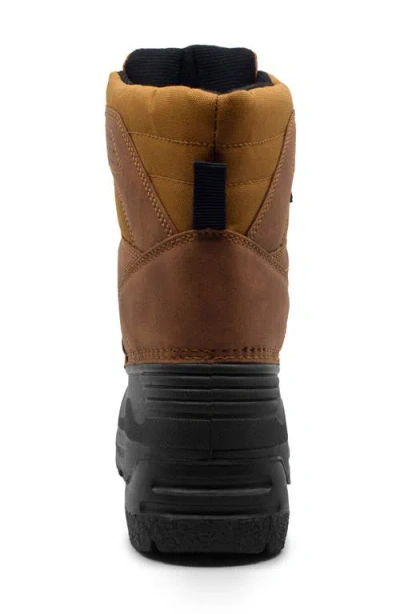 Polar Range Yukon Waterproof Snow Boot In Brown