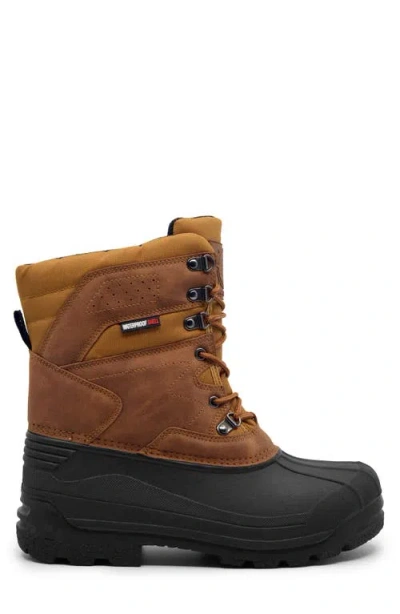 Polar Range Yukon Waterproof Snow Boot In Brown