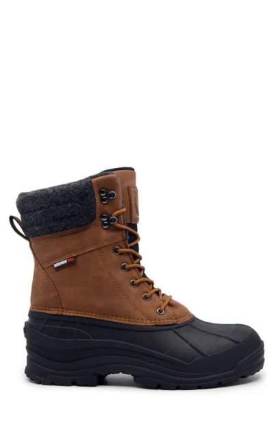 Polar Range Fowler Waterproof Snow Boot In Brown