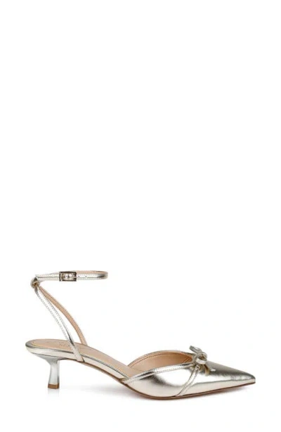 Jewel Badgley Mischka Women's Talasia Kitten Heel Pumps In Gold