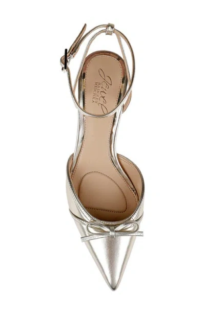Jewel Badgley Mischka Women's Talasia Kitten Heel Pumps In Gold