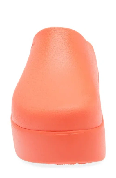 Crocs Dylan Platform Clog In Orange