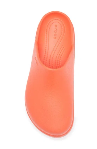 Crocs Dylan Platform Clog In Orange