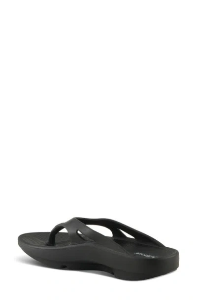 Flexus By Spring Step Osmar Flip Flop In Black