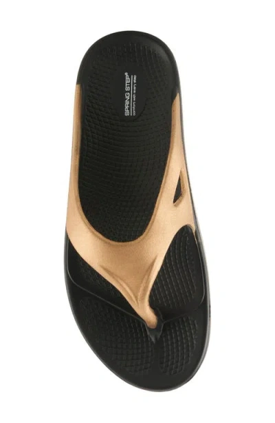 Flexus By Spring Step Osmar Flip Flop In Black
